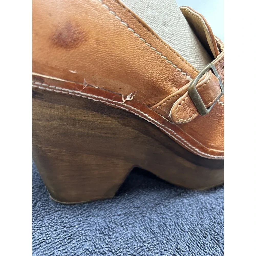 Urban Outfitters Ecote Womens Size 8 Brown Mary Jane Heels